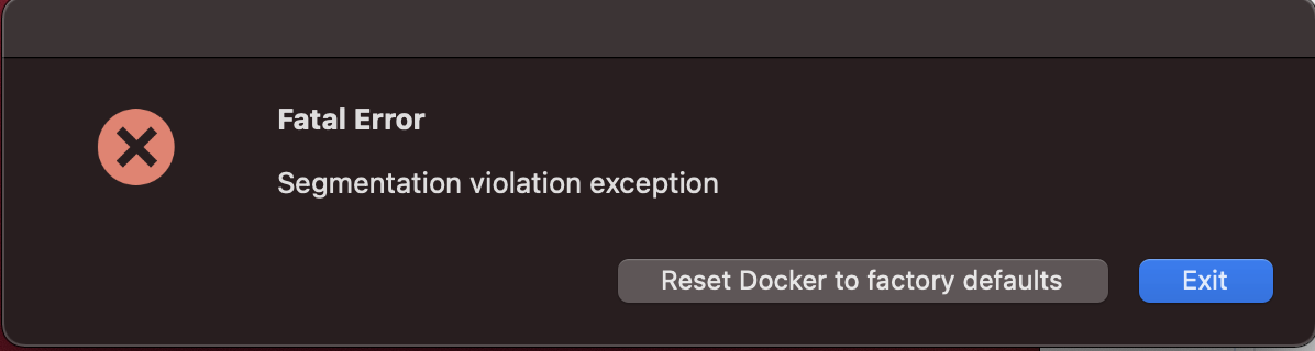 Docker docker for mac